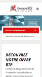 Mobile Screenshot of groupe-rg.com